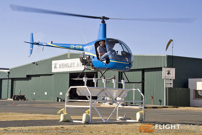 Robinson R22 ZS-SYN Rand Airport FAGM