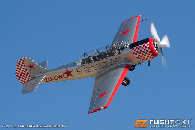 Yak-52 ZU-CWL Rand Airport FAGM