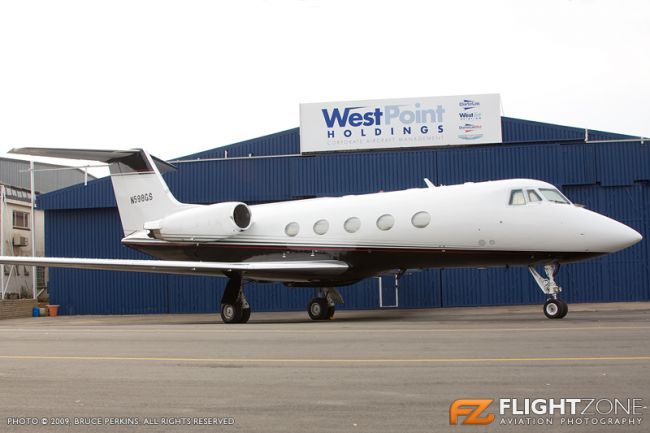 Gulfstream Aerospace G-1159A Gulfstream III N598GS Lanseria Airport FALA