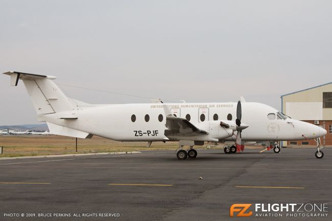 Beechcraft 1900 ZS-PJF Lanseria FALA 1900D