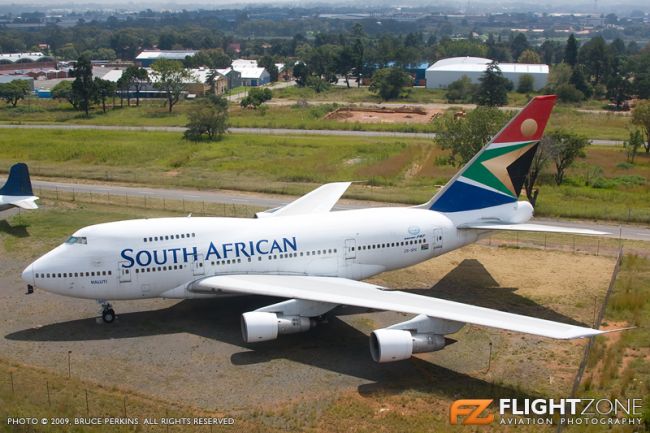 Boeing 747SP ZS-SPC Rand Airport FAGM