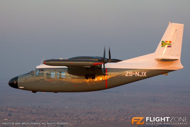 Piaggio P-166S Albatross ZS-NJX Rand Airport FAGM