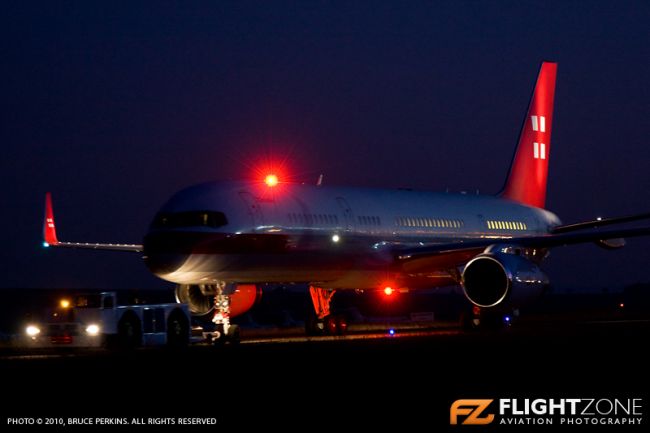 Boeing 757 HB-IEE Lanseria Airport FALA