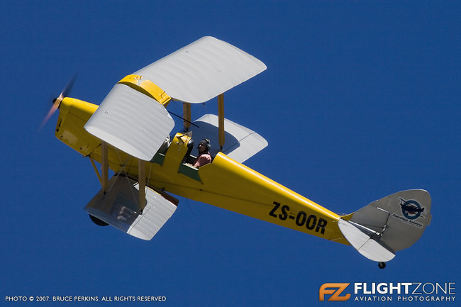 De Havilland DH-82A Tiger Moth ZS-OOR Rand Airport FAGM