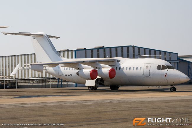 BAe 146 ZS-SOW Lanseria Airport FALA