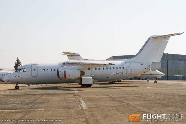 BAe 146 ZS-SOW Lanseria Airport FALA