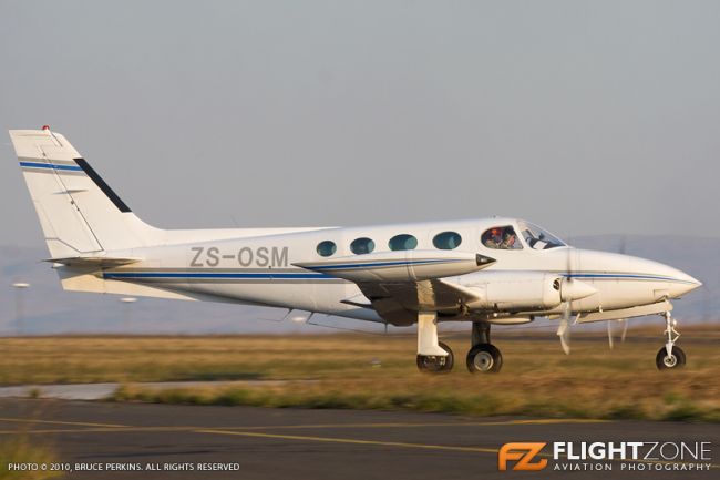 Cessna 340 ZS-OSM Rand Airport FAGM