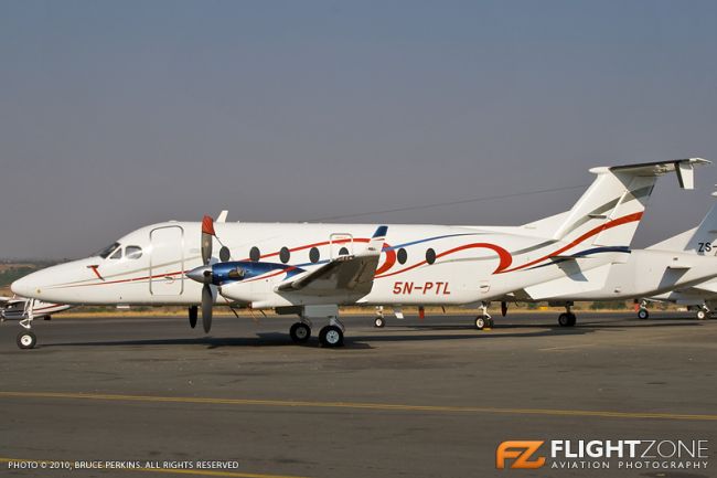 Beechcraft 1900 5N-PTL Lanseria FALA 1900D