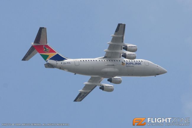 BAE 146 ZS-PUL Rand Airport (FAGM)