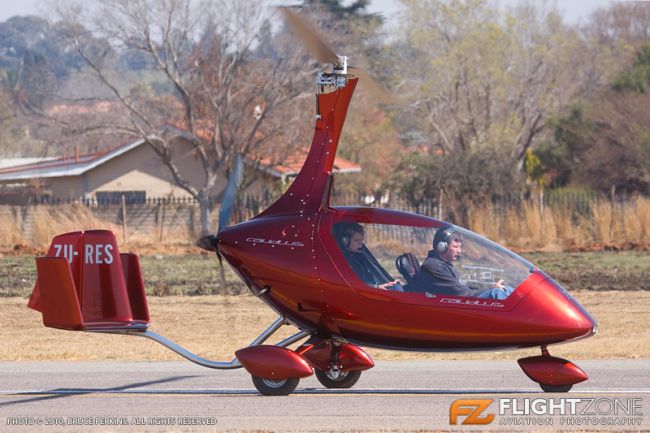 Calidus 09 Gyrocopter ZU-RES Springs Airfield FASI