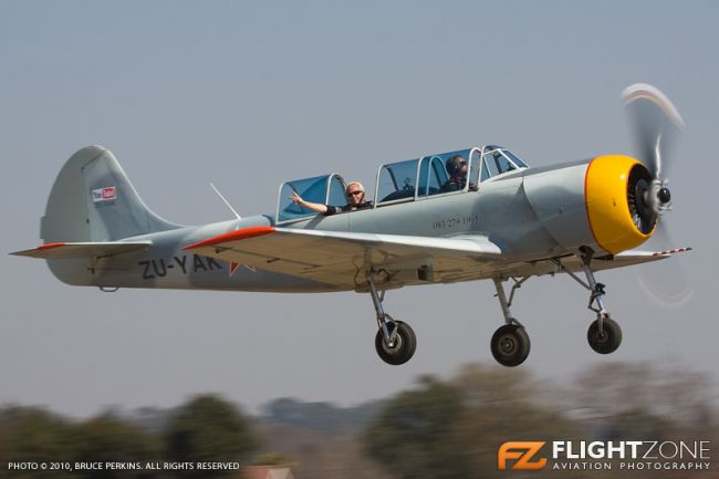 Yak-52 ZU-YAK Springs Airport FASI