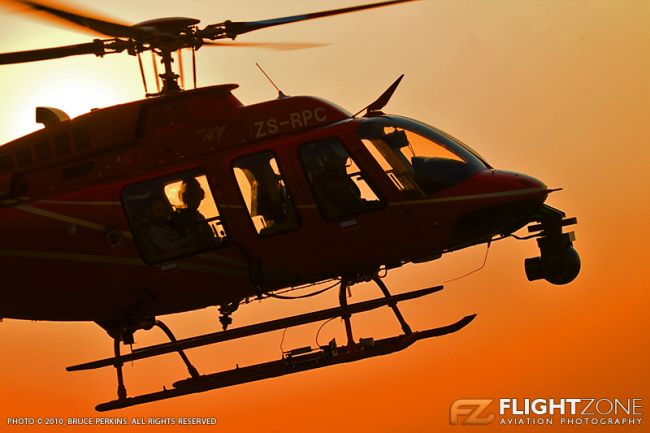 Bell 407 ZS-RPC Rand Airport FAGM
