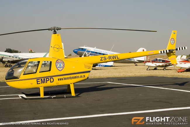 Robinson R44 ZS-RWL Rand Airport FAGM