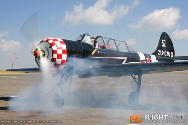 Yak-52 ZU-CWO Rand Airport FAGM