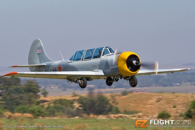 Yak-52 ZU-YAK Krugersdorp FAKR