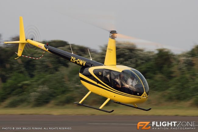Robinson R44 ZS-CWV Virginia Airport FAVG