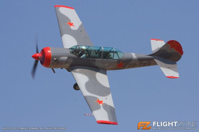 Yak-52 ZU-TRS Bethleham Airport FABM