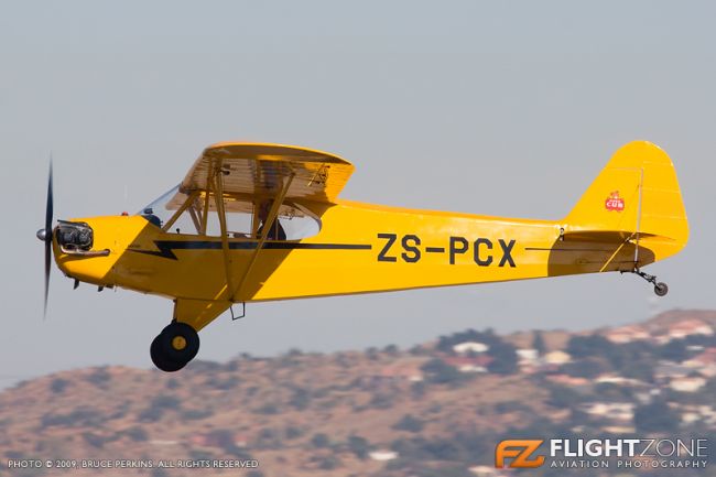 Piper J3C Cub ZS-PCX Rand Airport FAGM