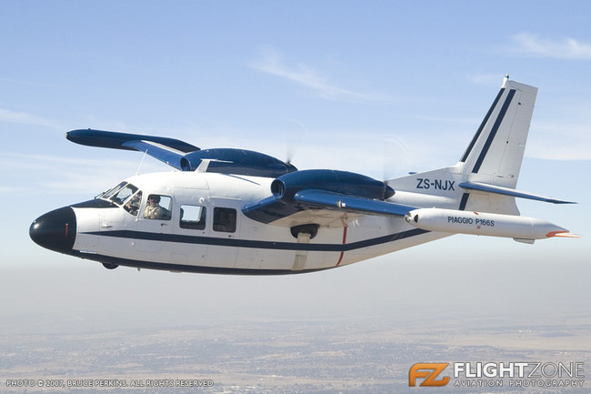 Piaggio P166S Albatross ZS-NJX Rand Airport FAGM