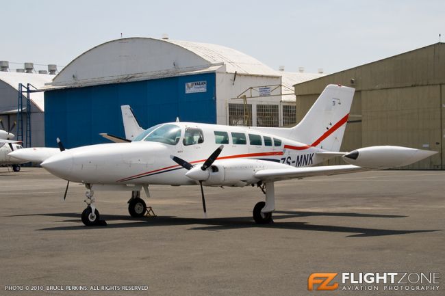 Cessna 402 ZS-MNK Rand Airport FAGM