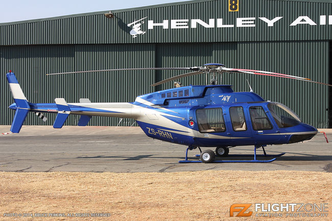 Bell 407 ZS-RHN Rand Airport FAGM