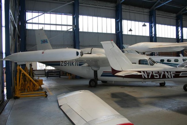 Piaggio P-166S Albatross ZS-NKN Rand Airport FAGM