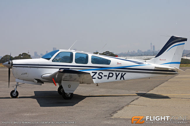 Beechcraft 35-C33A Debonair Rand Airport FAGM