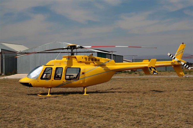 Bell 407 ZS-RZG Rustenburg Airport FARG