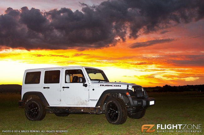 Jeep Wrangler Rubicon at Panorama Airfield