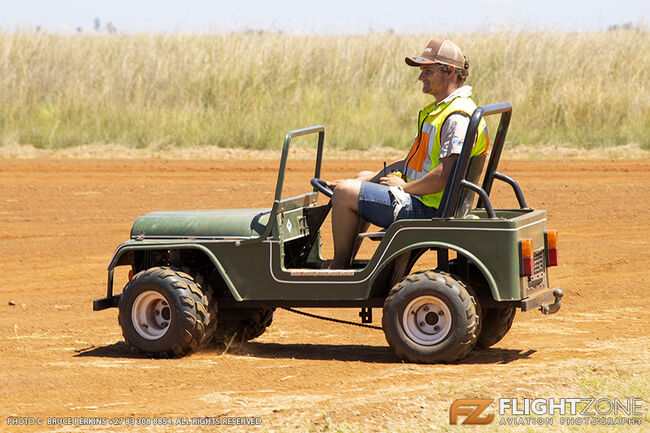 Jeep Golf Cart Middelburg Airfield FAMB