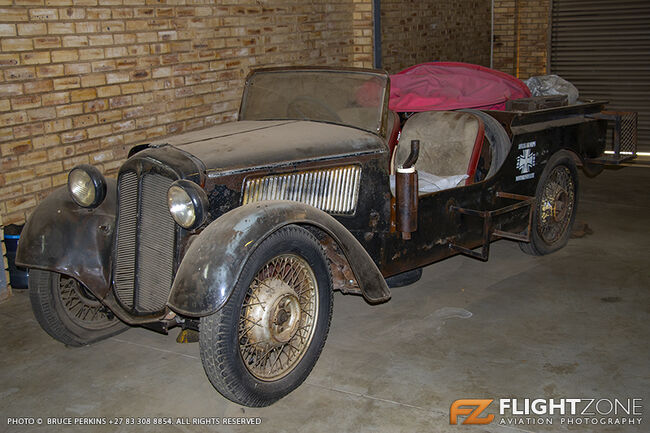 German Vintage Car at Rand Airport FAGM