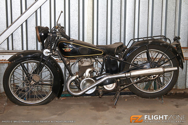 The Famous James Motorcycle Rand Airport FAGM