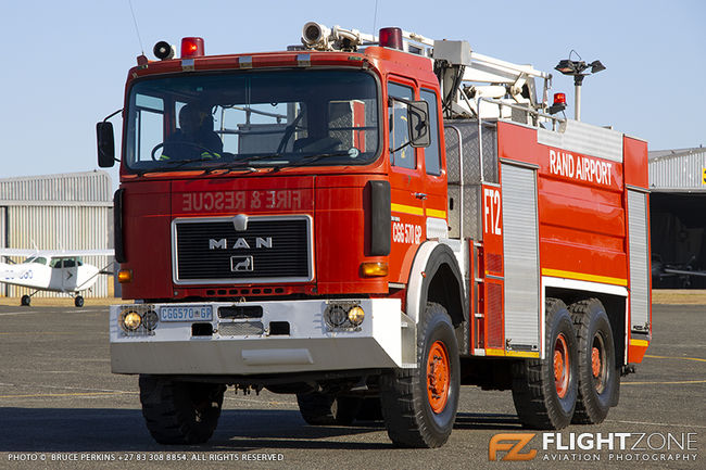 Fire Truck at Rand Airport FAGM