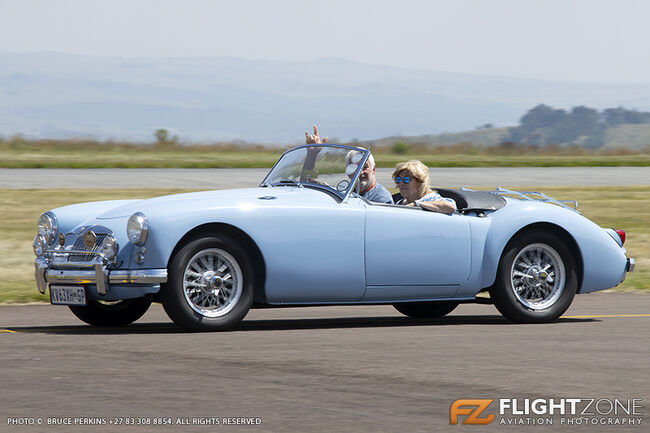MG MGA Car at Krugersdorp Airfield FAKR