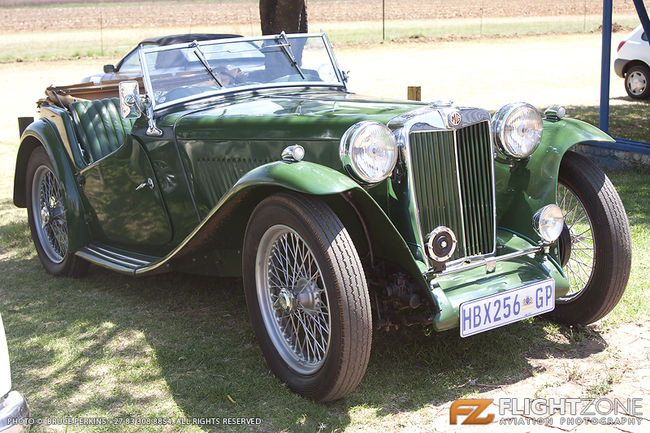 MG TD Car Petit Airfield FARA