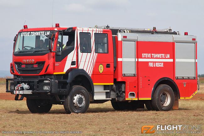 Fire Truck at Middelburg Airfield FAMB
