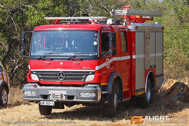Zandspruit Airfield Fire Truck