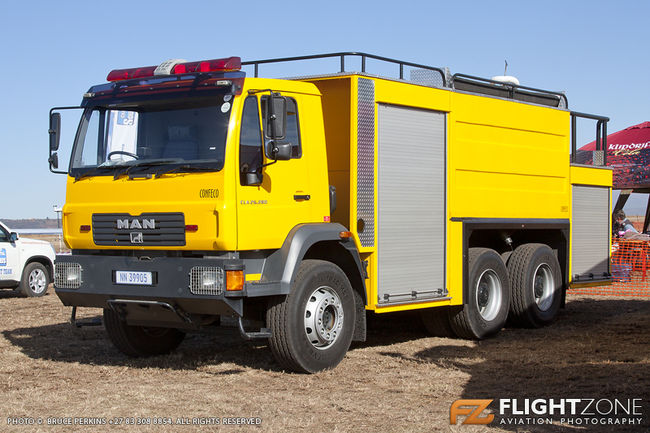 Fire Truck at Newcastle Airport FANC