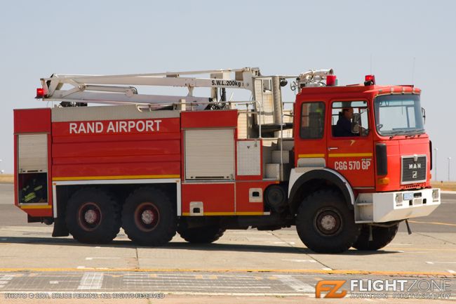 Fire Engine Tender Rand Airport FAGM