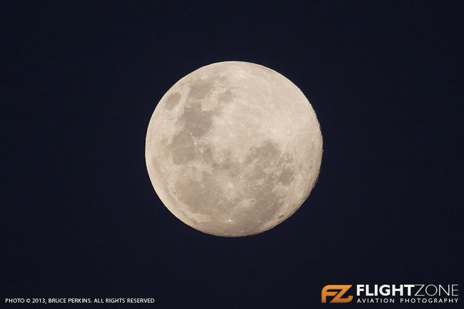 Moon Johannesburg South Africa 22 June 2013