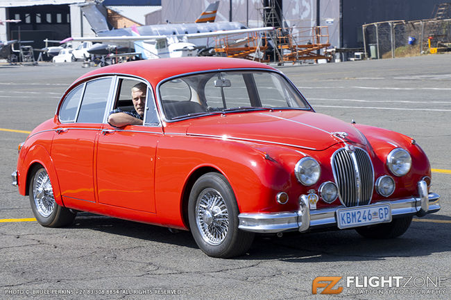 Jaguar MKII car Rand Airport FAGM