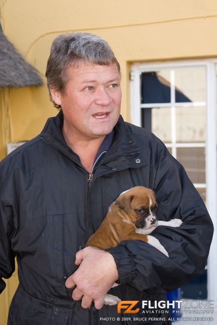 Andre Klepper at Rand Airport FAGM