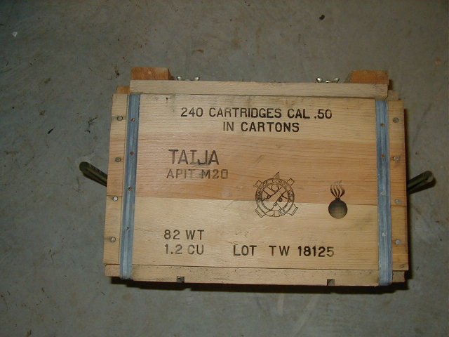50 Cal Wooden Boxes