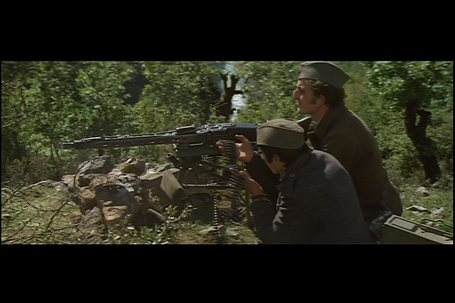Partisans on the Machine Gun