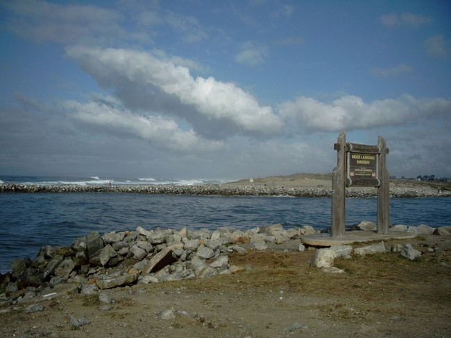 Moss Landing Harbor entrance