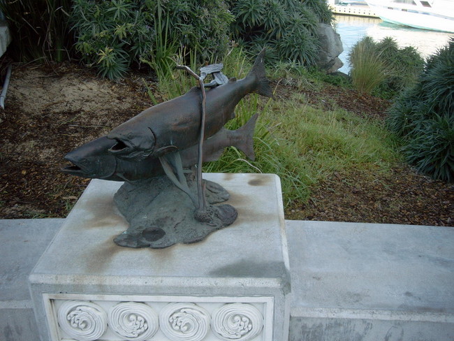 S.C. Harbor Salmon art
