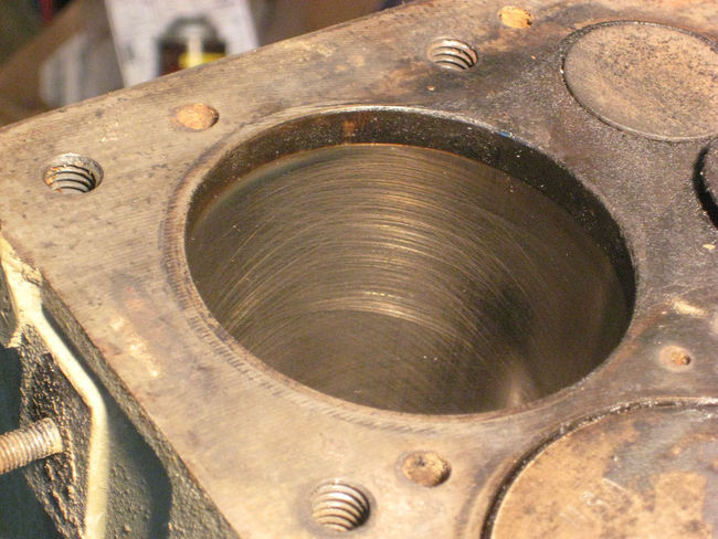 MB honed cylinder