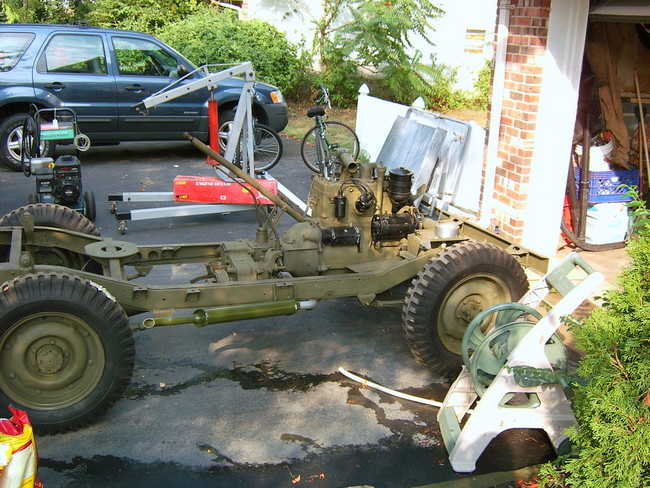 Rolling Chassis remated with Engine
