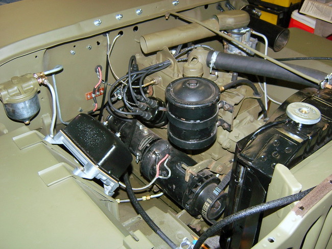 Alsmost Completed Engine Compartment