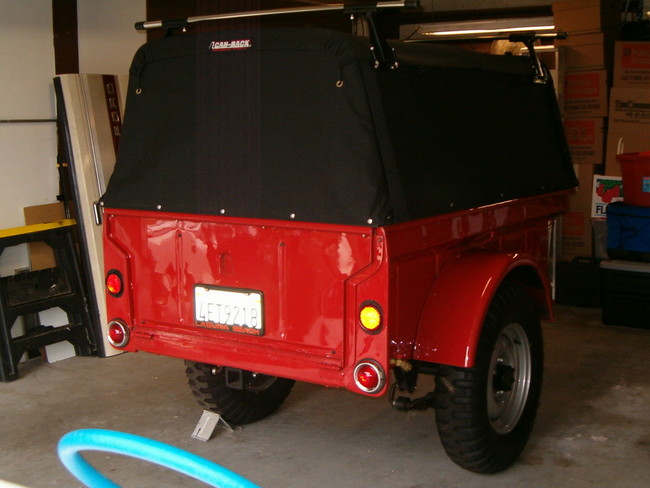 1946 Bantam T3-C #9466  Rear View